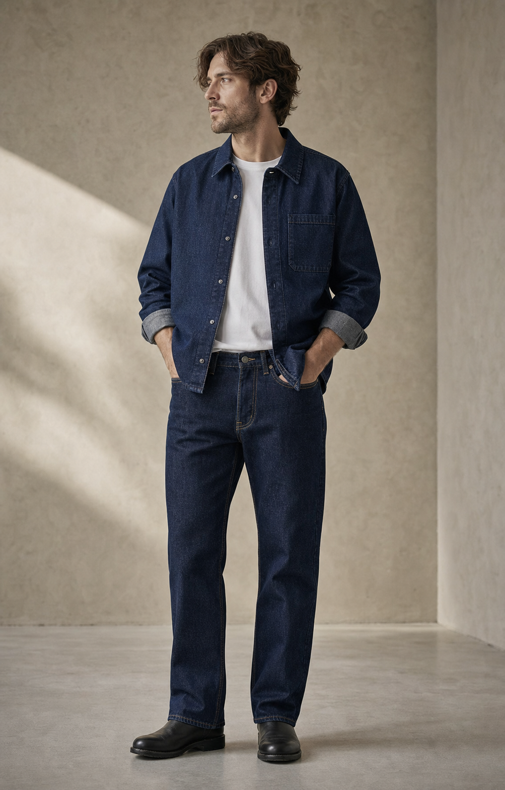 Men's custom denim