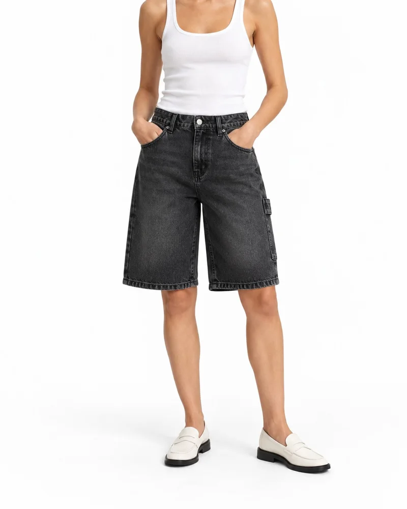 Washed Black Carpenter – Relaxed & Bermuda shorts