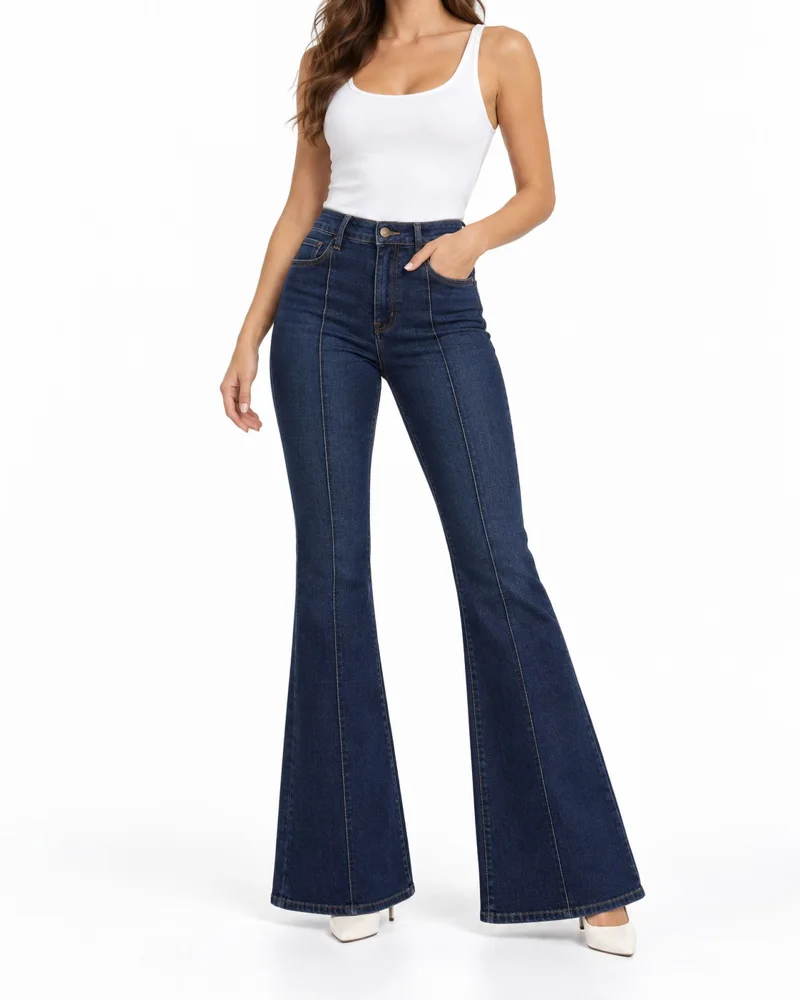 Dark Indigo Full Flare – Bootcut & flare jeans
