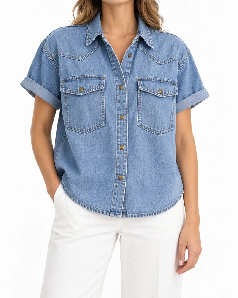 Light Western Shirt – Denim shirts & overshirts